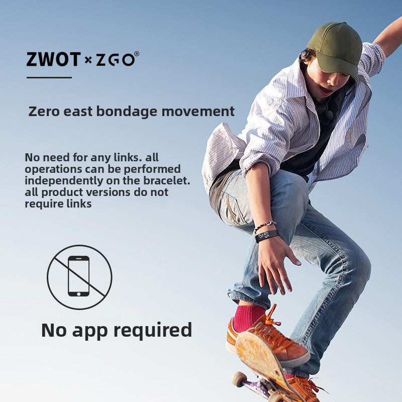 Sports Digital Watch with Vibration Alarm