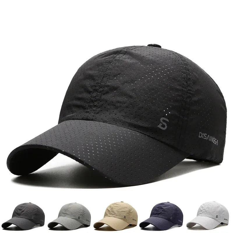 Original Design Running Cap Thin Quick Drying Breathable Duck Tongue Outdoor Men'S Sun Summer Fishing Avisor Baseball Cap