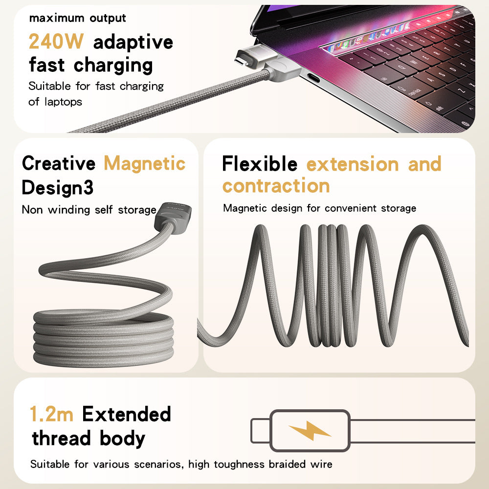 Magnetic Fast Charging Cable