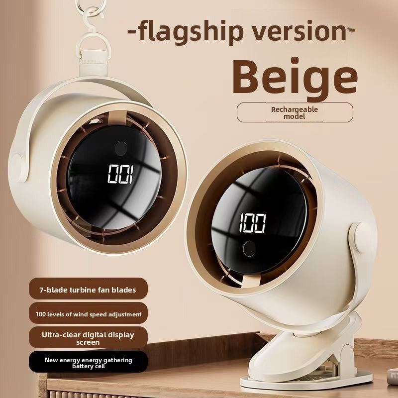 Mini USB Desktop Fan with Clip