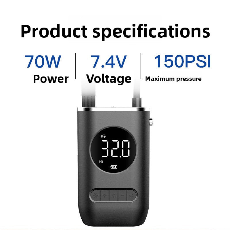 Portable mini air pump