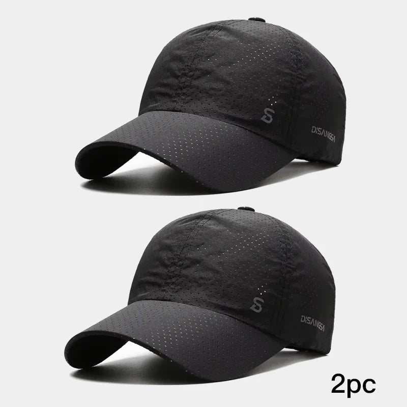 Original Design Running Cap Thin Quick Drying Breathable Duck Tongue Outdoor Men'S Sun Summer Fishing Avisor Baseball Cap