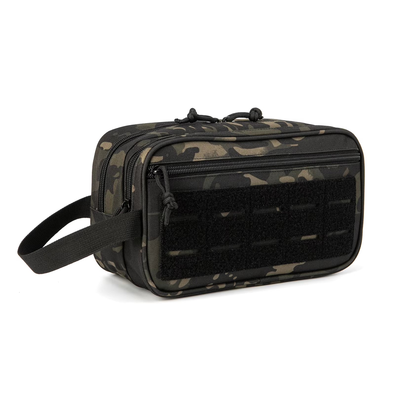 Tactical Toiletry Bag for Men/Women Hygiene Bag Tool Molle Pouches Small Hanging Dopp Kit Mens Shaving Kit Travel Shower Bag