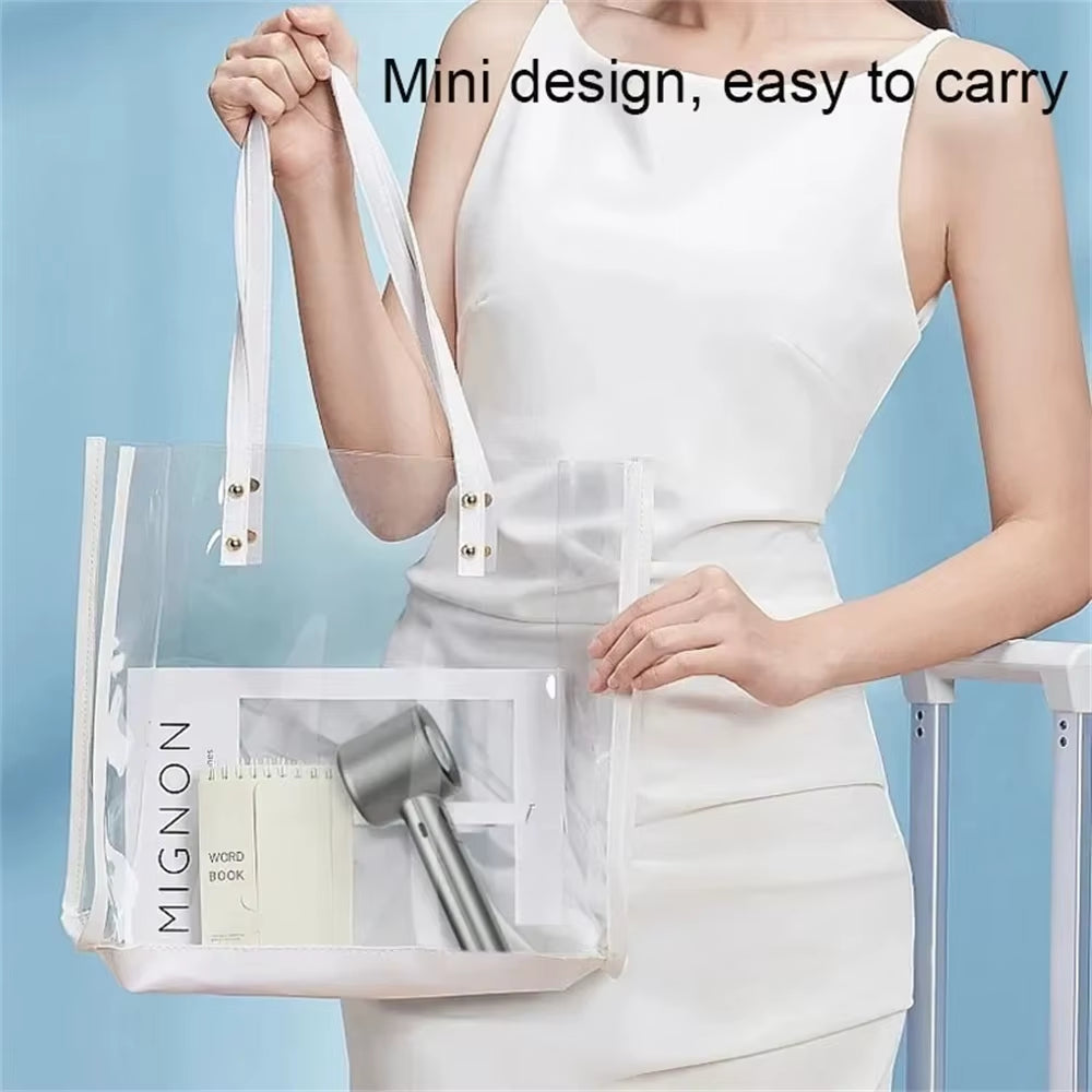 Portable Handheld Fan 120 Wind Speeds Mini Bladeless Hand Fan USB Rechargeable Highspeed Fans Camping Electric Fans Air Cooler