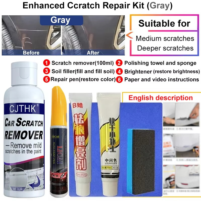 Car Scratch Remover and Polishing Compound for Auto Body Care and Swirl Repair