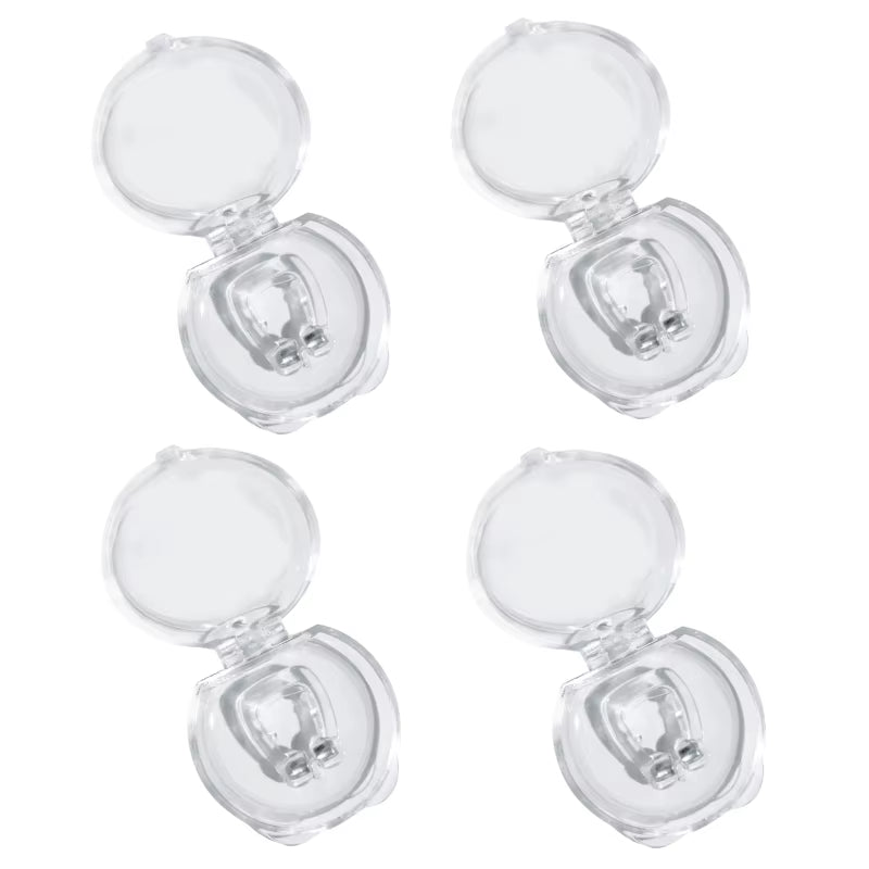 Hot anti Snoring Device Nose Clip Vent Blocker Silicone Snore Stop Ring Silent Snore Sleep Artifact Treatment Aid Night Sleeping