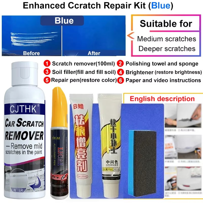 Car Scratch Remover and Polishing Compound for Auto Body Care and Swirl Repair