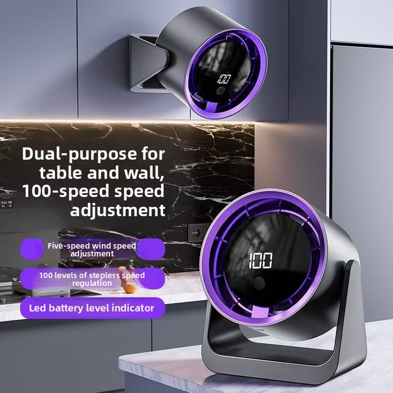 Mini USB Desktop Fan with Clip