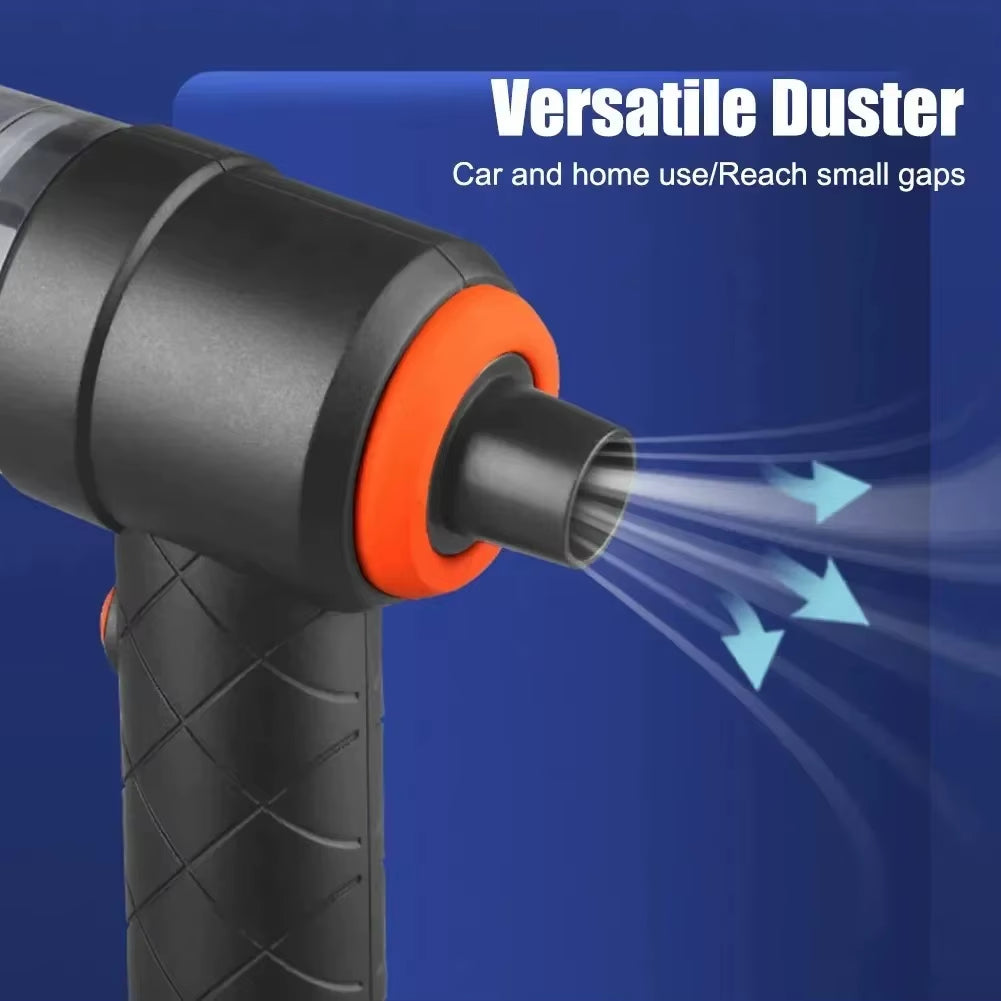 Wireless Car Vacuum Cleaner 120W Cordless Dust Handheld Auto Portabale Vacuum High-Power Vacuum Cleaner for Home Office Car