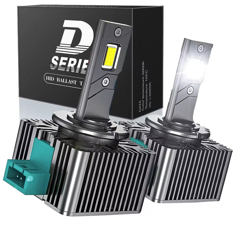 D SERIES D1S D3S LED Car Headlights Bulbs D2R D2S D4R D4S D5S D8S Turbo Lights 6000K 70W Auto Lamp Plug&Play HID Conversion Kit